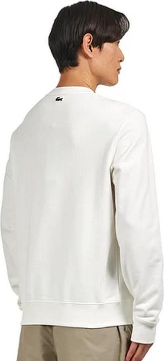 Actual product image Lacoste Mens Graphic Print Fleece Sweatshirt (S)