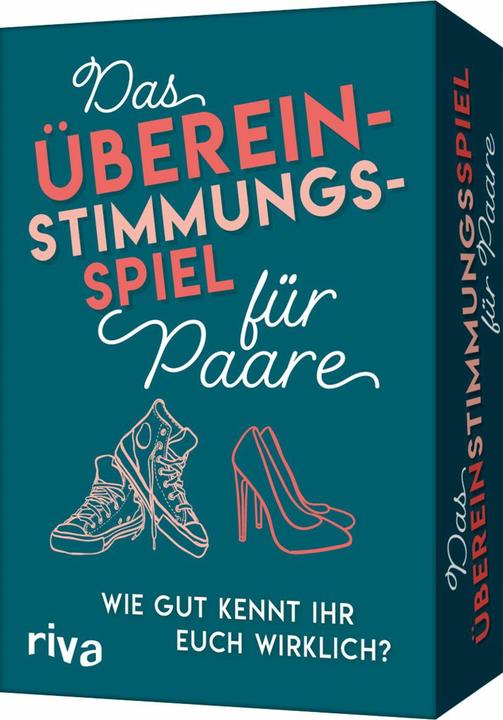 Das Übereinstimmungsspiel für Paare (Deutsch, Riva Verlag, 2021)