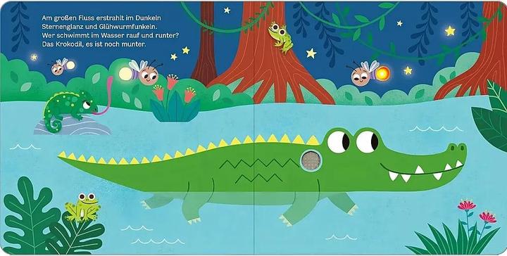 Immagine prodotto Mein blinkendes Soundbuch – Nachts im Dschungel (Tedesco)