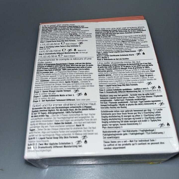Actual product image Clinique 3-Step (Facial care set)