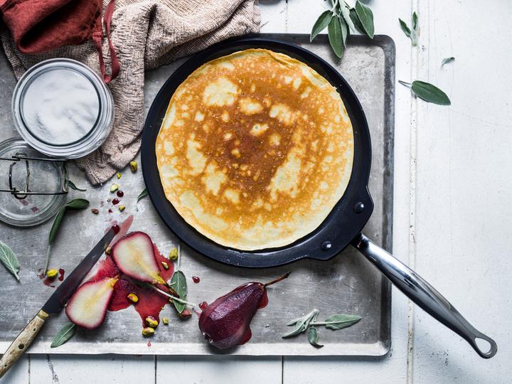 Produktbild Greenpan Barcelona Pro Pannenkoekenpan met keramische antikleeflaag met deksel 24 cm (24 cm, Bratpfanne, Aluminium)