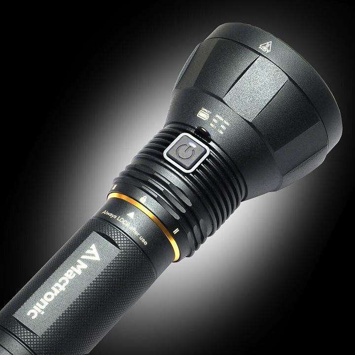 Actual product image Mactronic 11600lm rechargeable flashlight Blitz K12 (3.27 cm, 11600 lm)