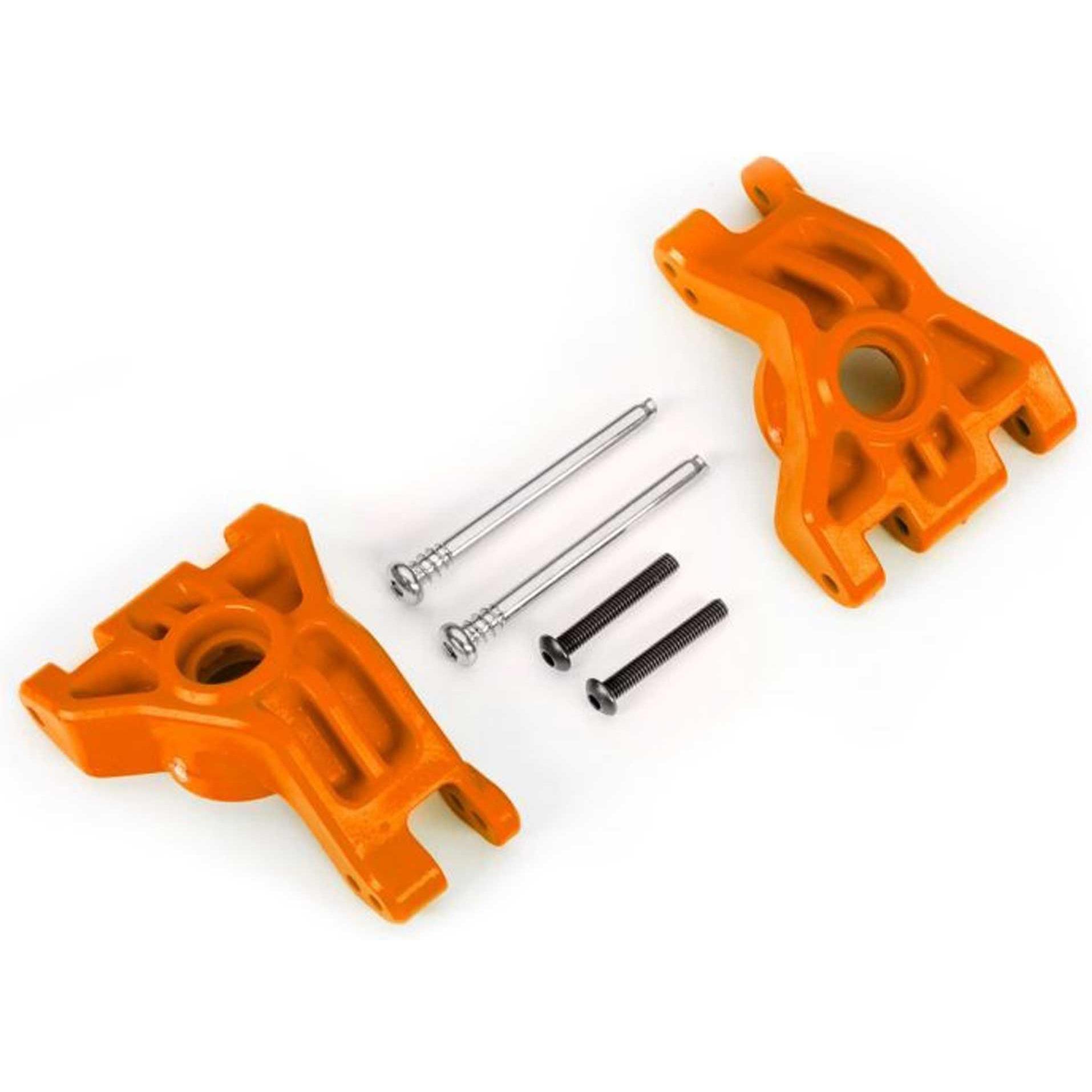 Traxxas portaruota hi extreme heavy duty arancione +kt (da kit di aggiornamento 9080)