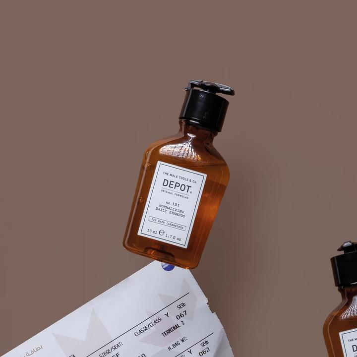 Actual product image Depot No. 101 Normalizing Daily Shampoo (Liquid shampoo, 50 ml)