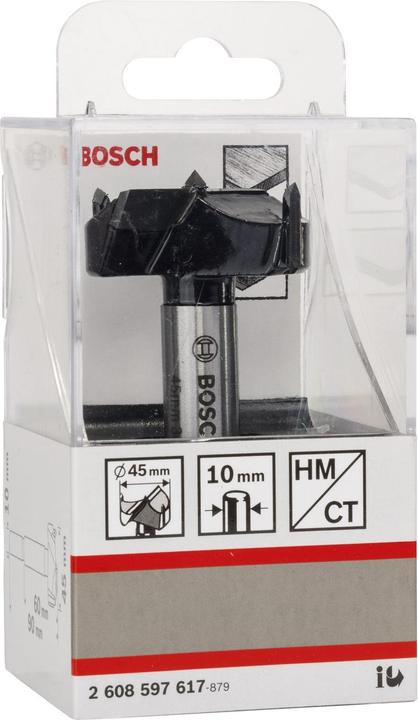 Produktbild Bosch Professional Zubehör Kunstbohrer HM, 45 x 90 mm, d 10 mm (10 mm)