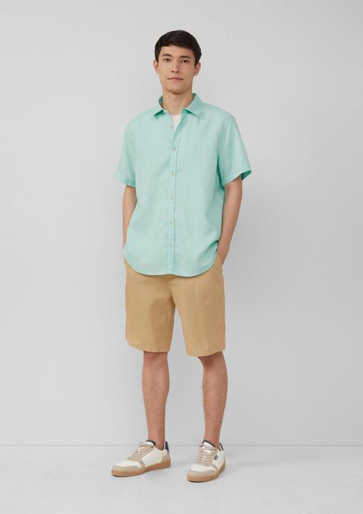 Actual product image S.Oliver Hemd Regular Fit: Leichtes Kurzarmhemd aus 100% Leinen (3XL)