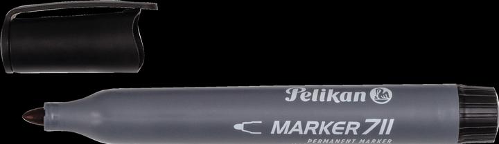 Produktbild Pelikan 711 Permanent-Marker (e) (Schwarz, Grau, 2 mm, 10 x)