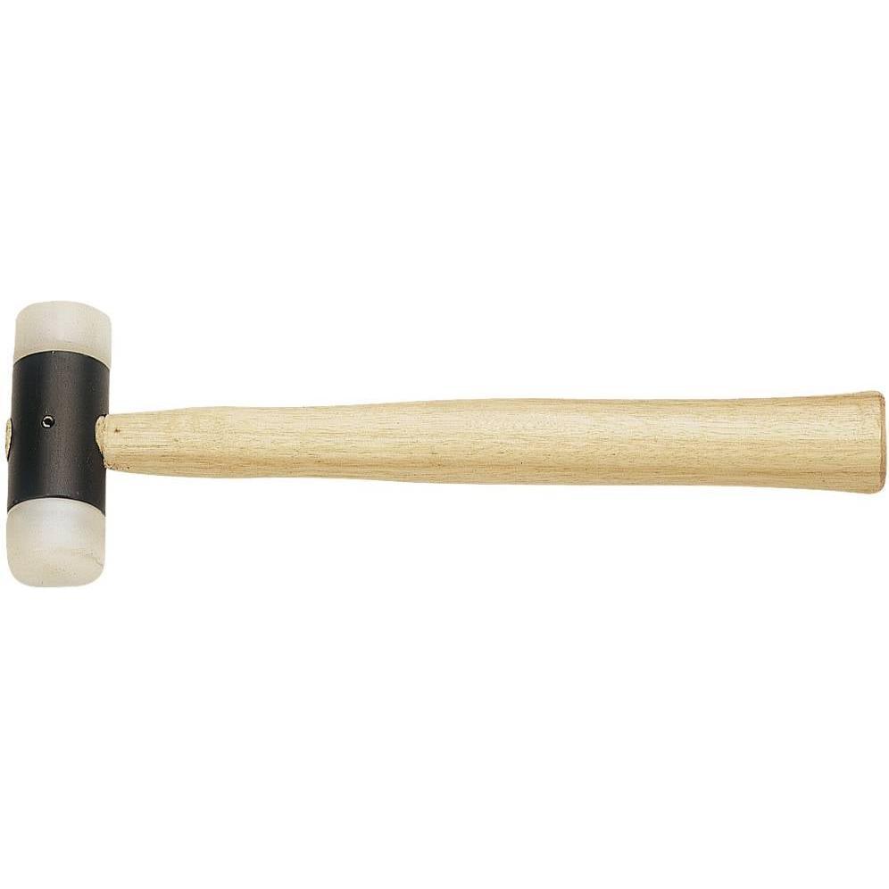 Bahco, Hammer, Gummihammer mit Nylonköpfen und Holzstiel 1.05 kg (1050 g)