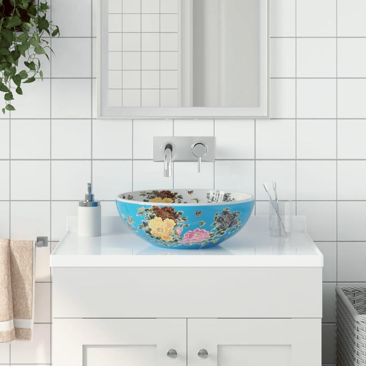 Actual product image vidaXL Aufsatzwaschbecken (410 mm, 410 mm)