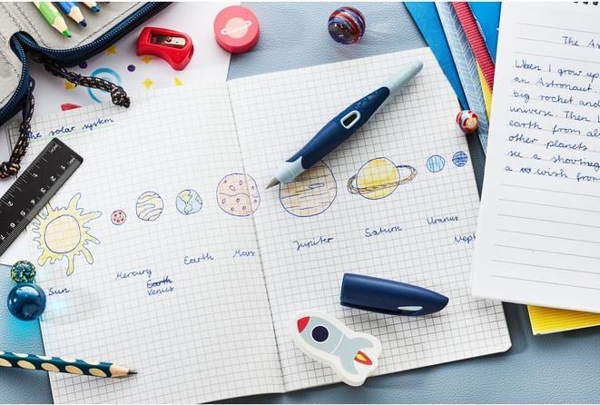 Produktbild Magni STABILO Schulfüller EASYbirdy 3D DreamWorld A RH blau Blister (Blau, 1 x)