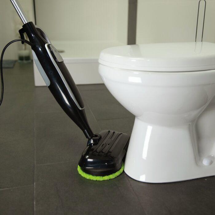 Actual product image Livington rotierender Dampfreiniger «Steam Twister», weiss