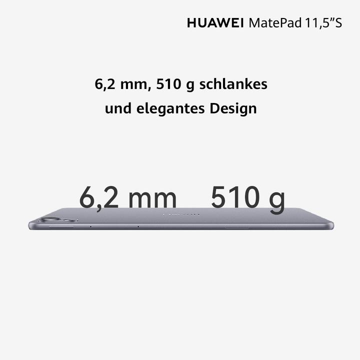 Actual product image Huawei Matepad 11.5" S (WLAN only, 11.50", 256 GB, Black, Grey, Space grey)