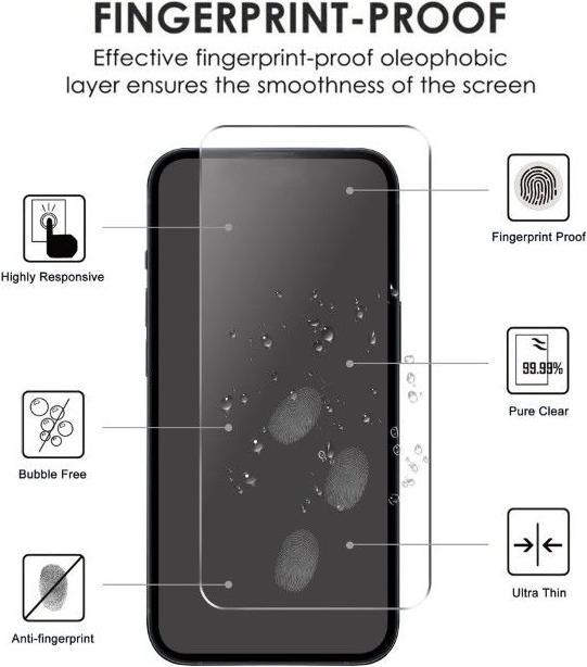 Image du produit MU Budget Verre de protection Protection d'écran (1 pcs, Samsung Galaxy A25)