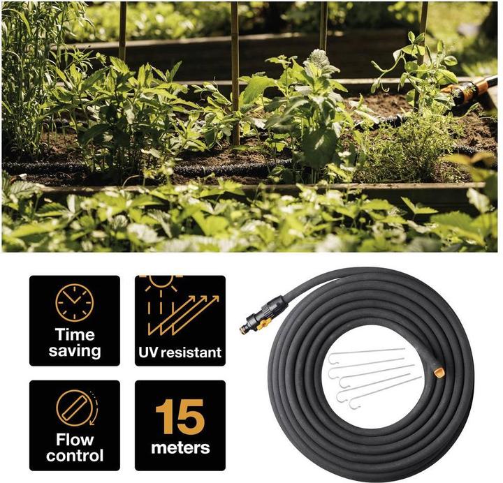 Produktbild Fiskars Bewässerungsschlauch (15 m)