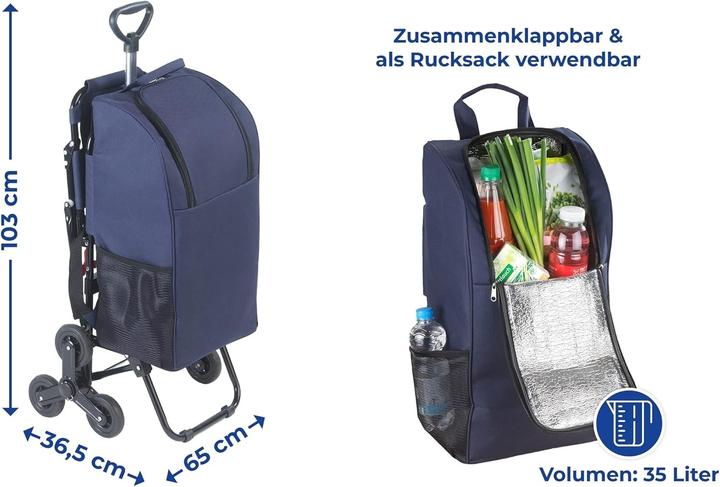 Immagine prodotto Wenko Carrello della spesa con sedile