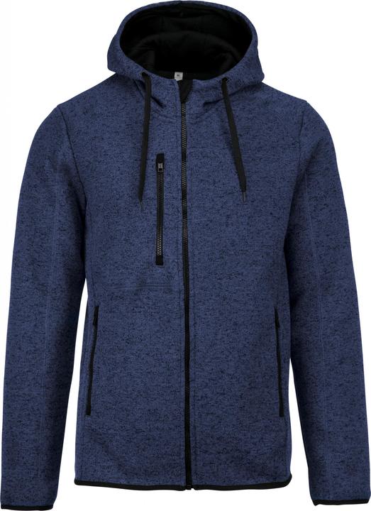 Actual product image Proact Heather Hooded Zip Sweatshirt (3XL)