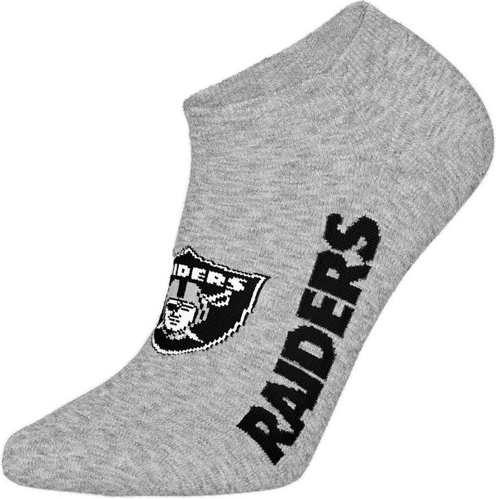 Image du produit Barefoot Las Vegas Raiders 3pk Sneaker Socks 35-38 (35 - 38)