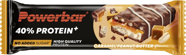 Actual product image Powerbar 40% Protein +Crisp Bar (40G) (Caramel Peanut Butter, 1 pcs., 40 g)