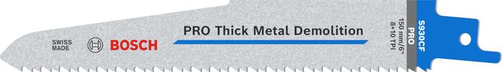 Actual product image Bosch Professional Zubehör PRO Thick Metal Demolition S930CF blade, 1.6 x 22 x 150 mm, 5 pcs.