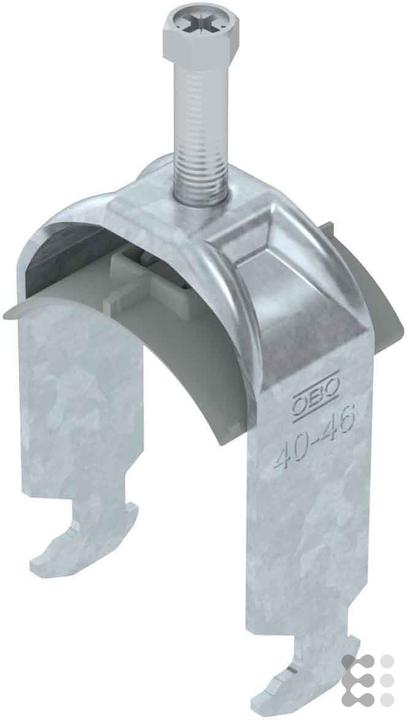 Actual product image OBO Bettermann BS-H1-K-46 FT U-clamp 2056 40-46mm hot-dip galvanised 1186242