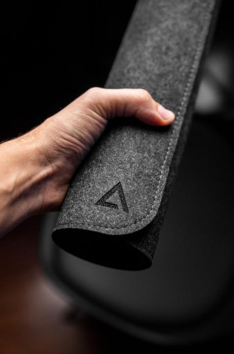 Actual product image Deltahub Minimalistic Desk Pad -hiirimatto,, tummanharmaa (M)