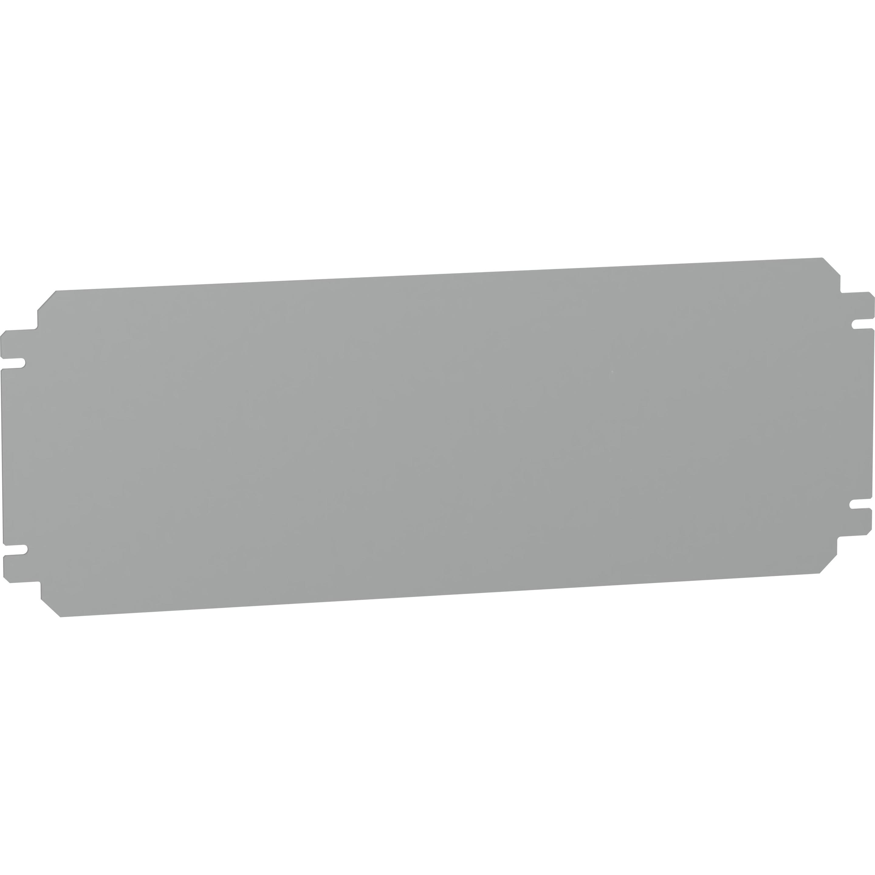 Schneider Electric Montageplatte METALL 200 X 500 MM NSYMM25SB, Serverschrank Zubehör, Silber
