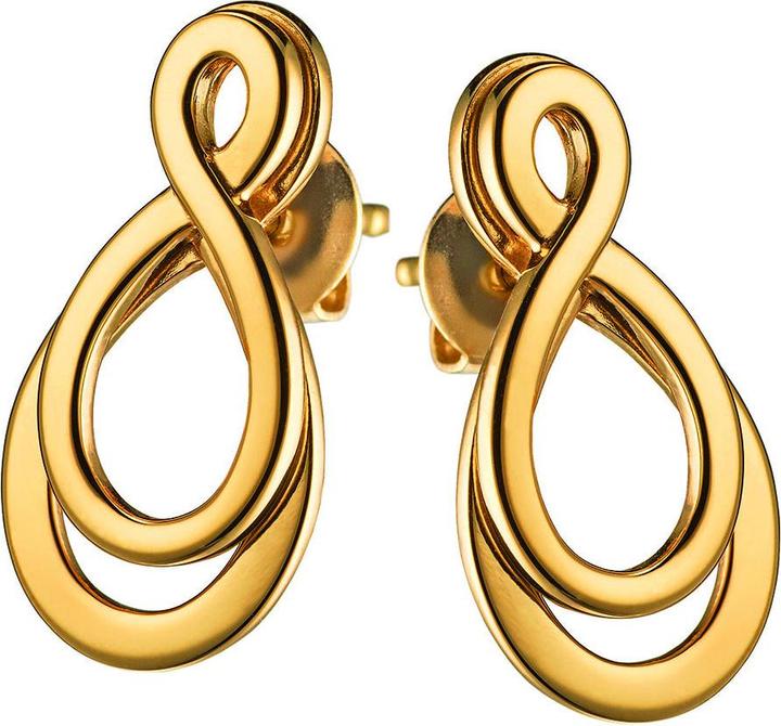 Image du produit Xen Clous d'oreille en acier inoxydable plaqué or jaune 19 mm (Acier inoxydable)