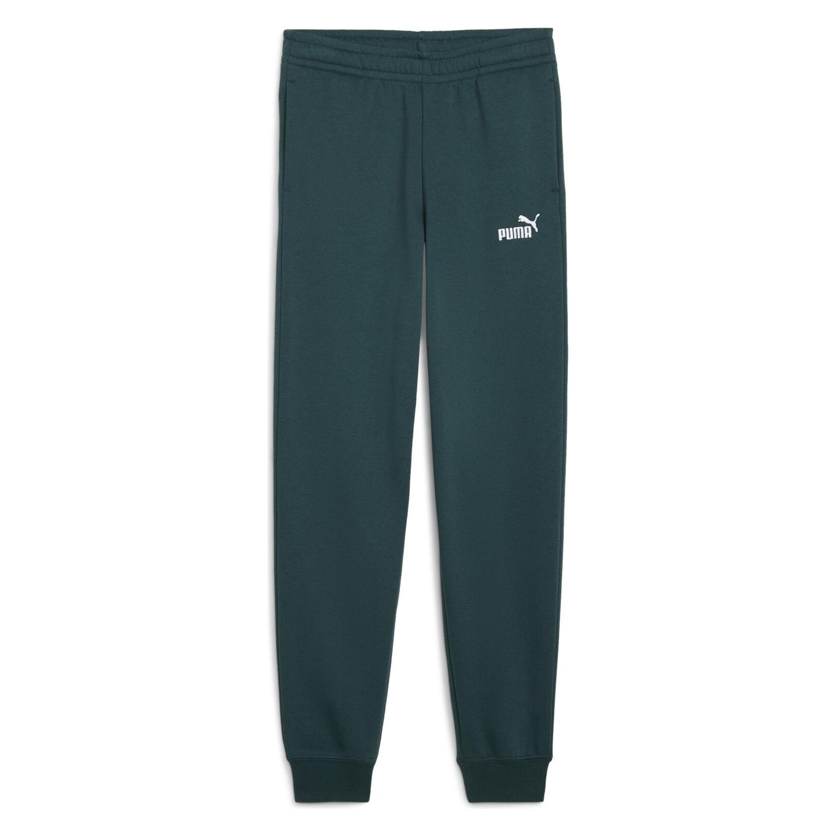 Puma, Jungen, Sporthose, Ess No. 1 Logo Sweatpants Fl B (128), Grün