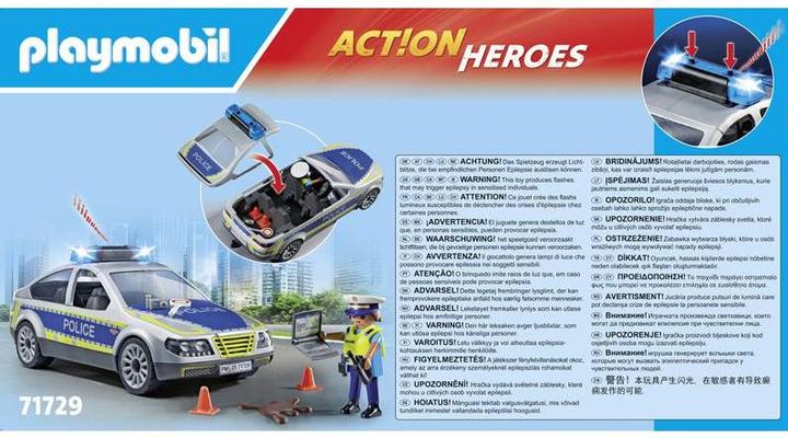 Produktbild Playmobil Polizei Streifenwagen (71729)