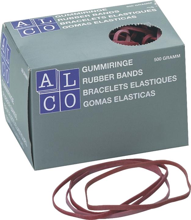 Immagine prodotto Alco Elastico 6 x 200 mm (L x L) in gomma rossa 500 g/confezione. (1 pz.)