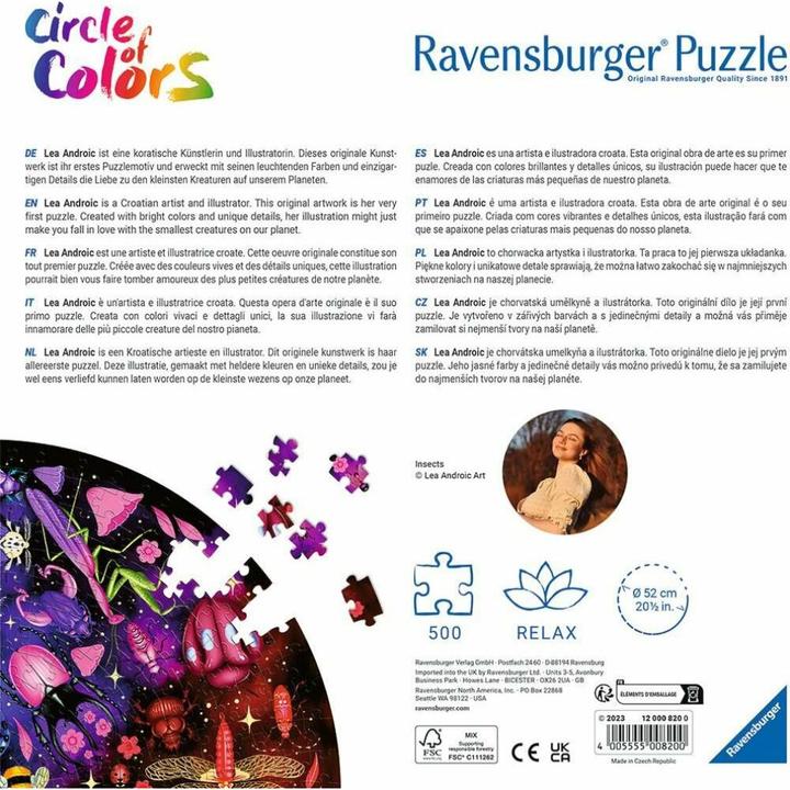 Produktbild Ravensburger Manga style (500 Teile)
