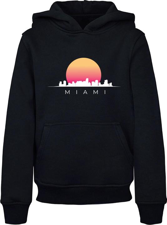 Merchcode Miami White Basic Kids Hoody - 174537 (158, 164)