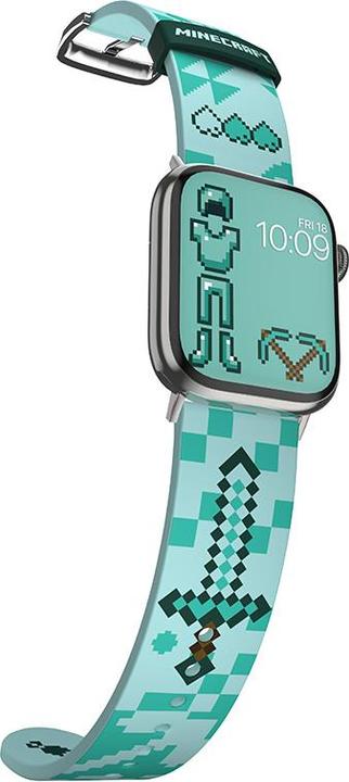 Actual product image Moby Fox Minecraft bracelet pour smartwatch Iconic (Silicone)