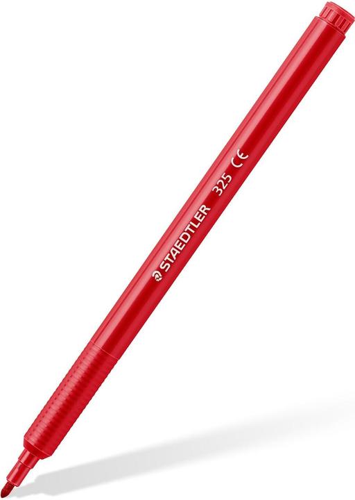Immagine prodotto Staedtler Penne con punta in fibra Noris Club, astuccio in cartone da 24 pezzi, spessore mina: 1,0 mm (Il colore della scrittura, 24 x)