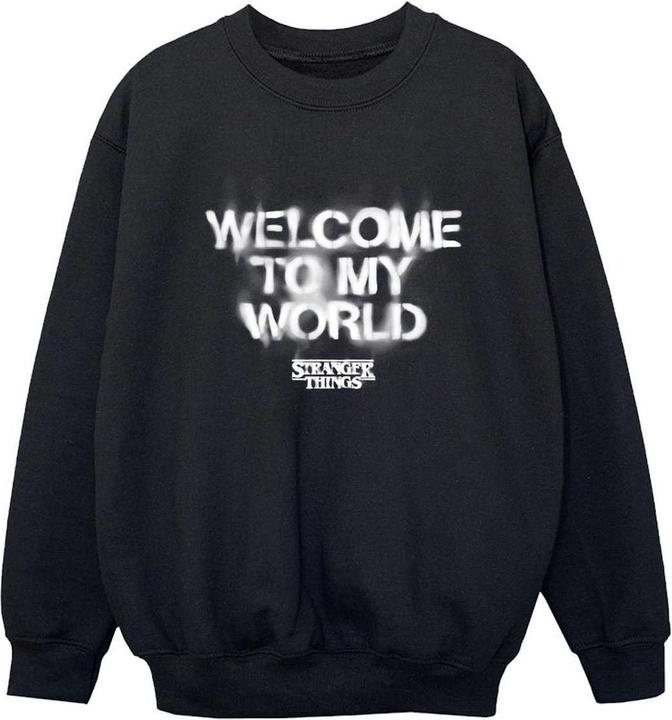 Image du produit Universal Textiles - Sweat WELCOME TO MY WORLD - Garçon (128)
