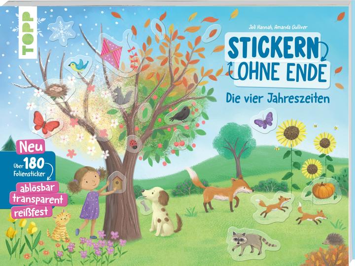 Produktbild Stickern ohne Ende - Die vier Jahreszeiten