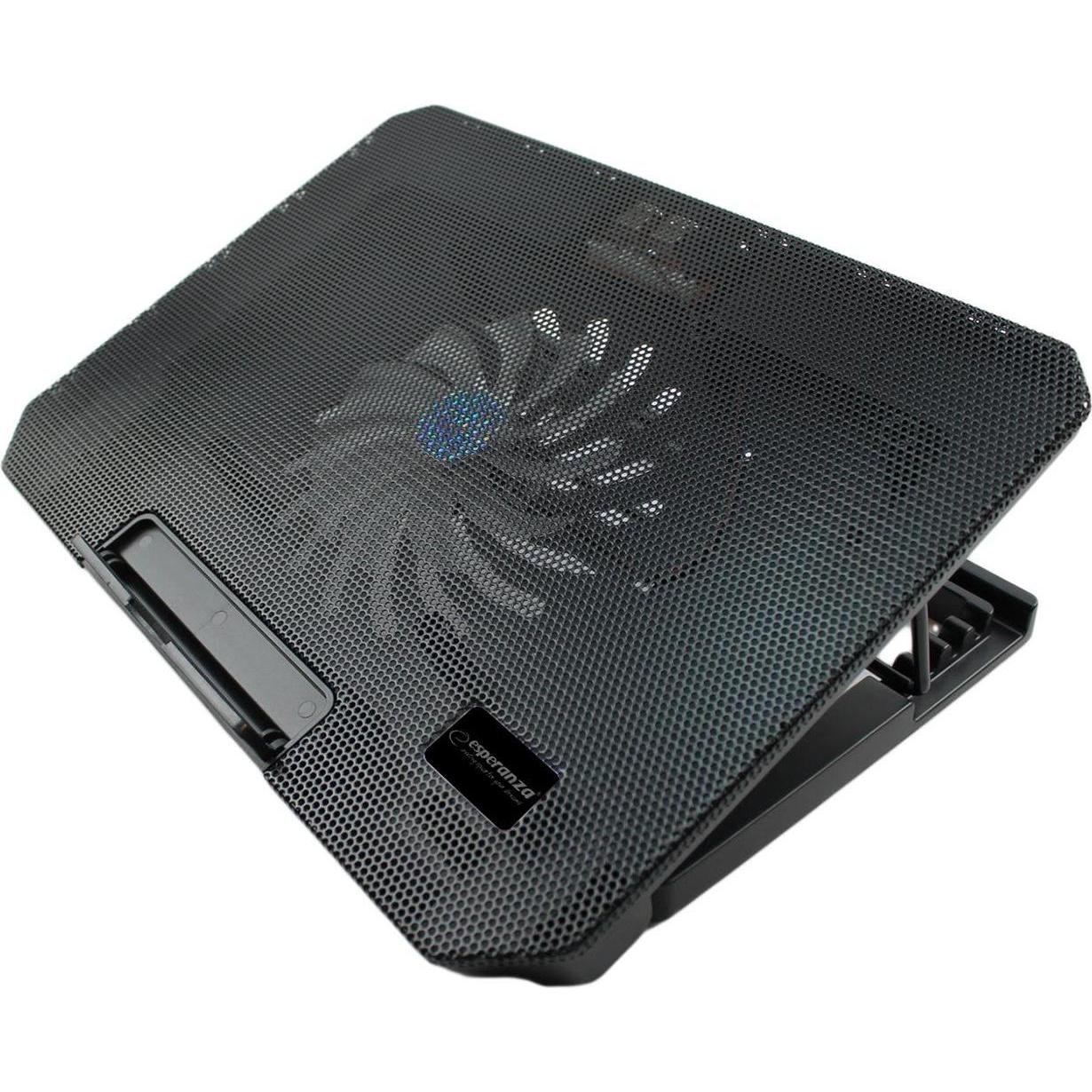 Thumbnail - Esperanza EA141 - 1 Stück(e) - 1200 RPM - 21 dB - USB - 365 mm - 265 mm, Notebook Ständer, Weiss