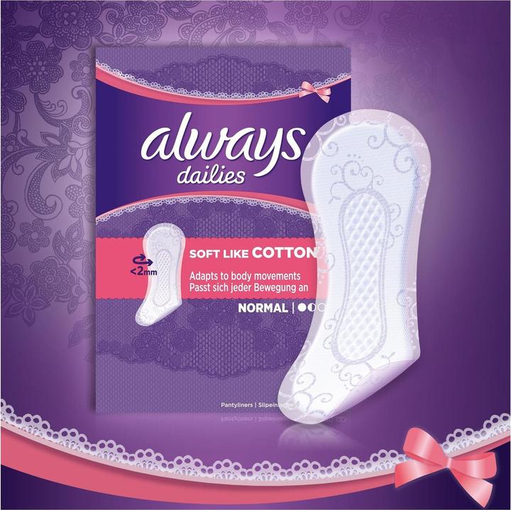 Produktbild Always Slipeinlagen Soft Like Cotton Normal Fresh