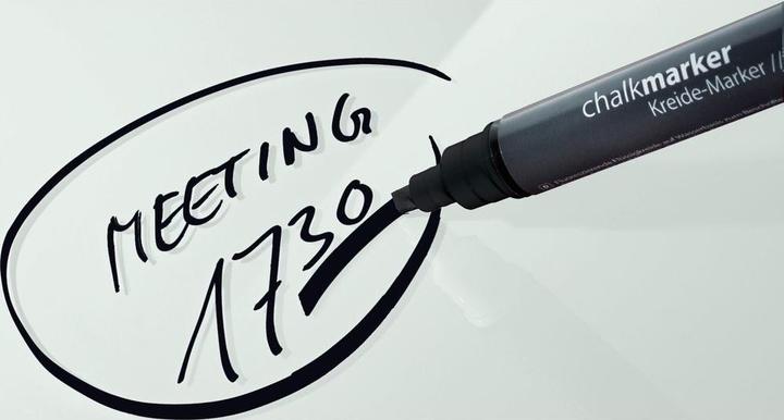 Actual product image Sigel Chalk marker 1-5 mm black (Black, 1 mm, 1 x)