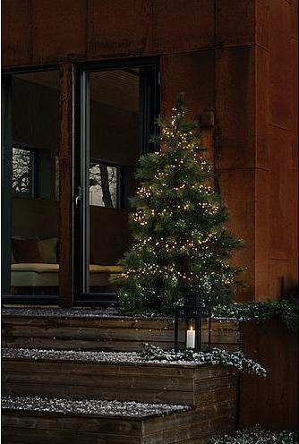 Produktbild Konstsmide Micro LED Lichterkette 'Cluster' 2000 ww LED (43.98 m)