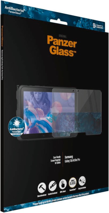Actual product image PanzerGlass Screen protector for tablet (1 Piece, Galaxy Tab Active Pro)