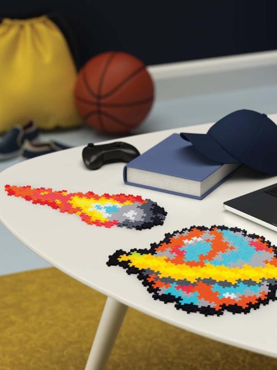 Actual product image Plus-Plus Puzzle By Number Space 500pcs - (3912) (500 pieces)