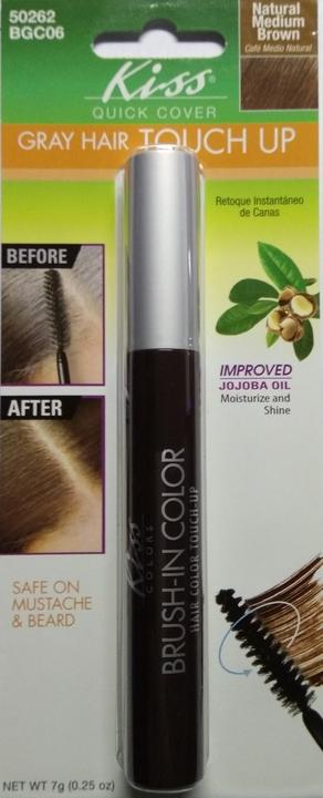 Produktbild KISS Quick Cover Root Touch-Up) 7 g - Shade: Natural Medium Brown (U) (Natural Medium Brown)