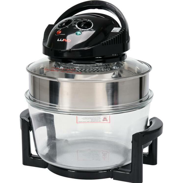 Vorel Halogens -Kombination, Dampfgarer + Reiskocher, Schwarz