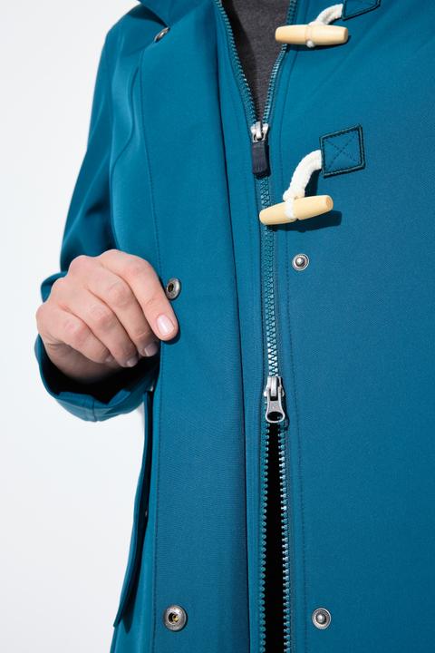Produktbild Ulla Popken HYPRAR Softshelljacke, wasserabweisend, Knebelknöpfe (54)