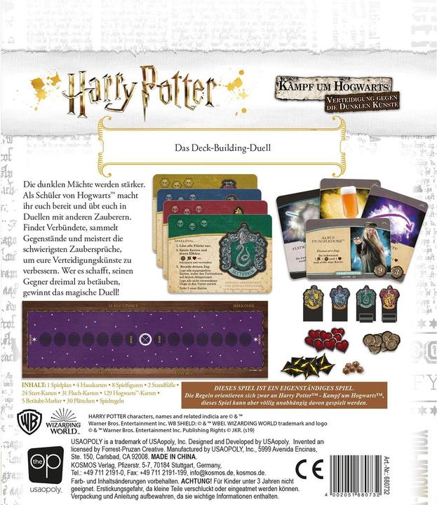 Produktbild Kosmos Harry Potter: Verteidigung gegen die Dunklen Künste (Deutsch)