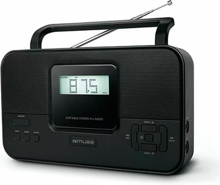 Image du produit Muse Interactive solution Stereo Portable Radio | M-087 MB PLL | AUX in | FM radio | Headphone out (AM, FM, PLL)