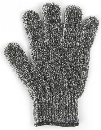 Donegal Massagehandschuh Holzkohle - 6049