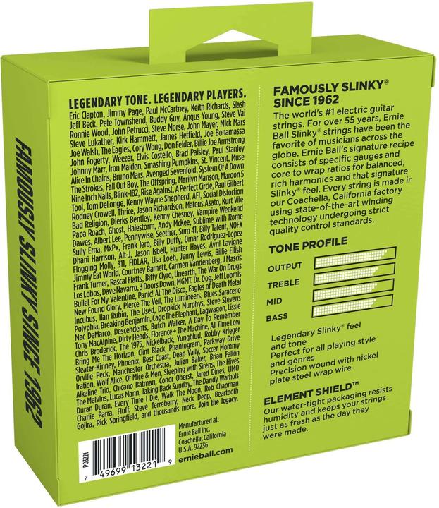 Produktbild Ernie Ball Slinky Nickel 3 Regular (6x, E-Gitarre, 0.05")