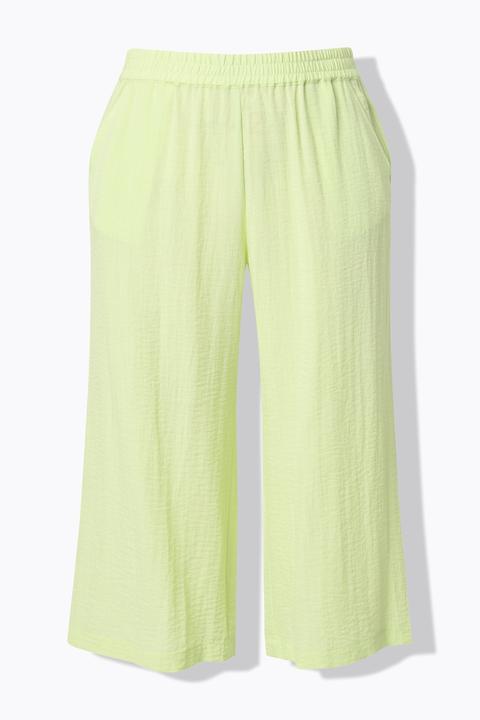 Produktbild Ulla Popken Culotte, wadenlang, weites Bein, Elastikbund (64)
